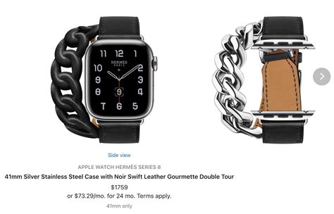 The 41mm Series 8 Hermes Edition gets more interesting straps 